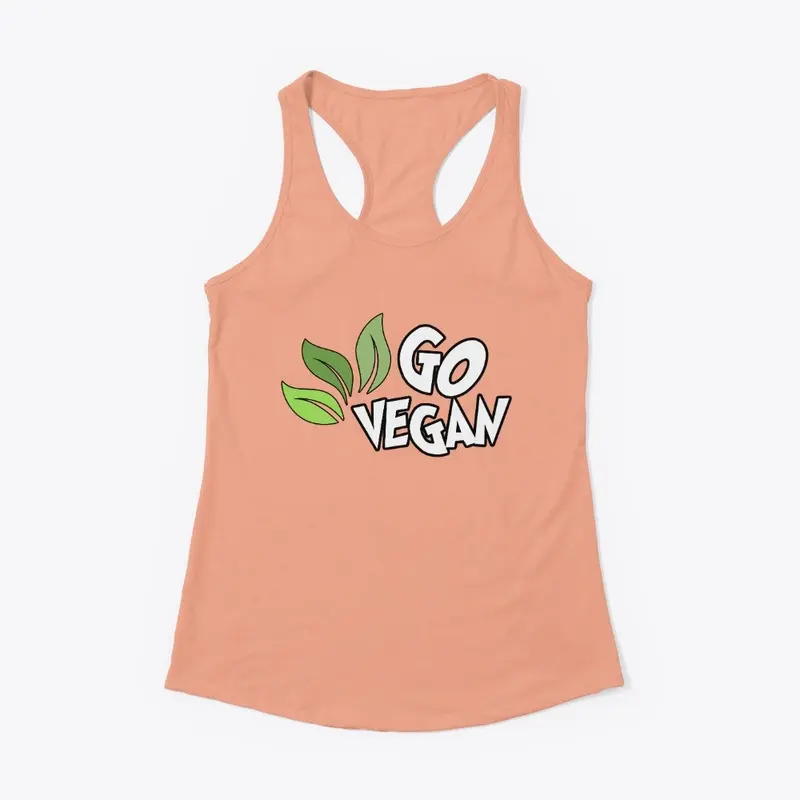 Go Vegan Hand-drawn by Marcus 